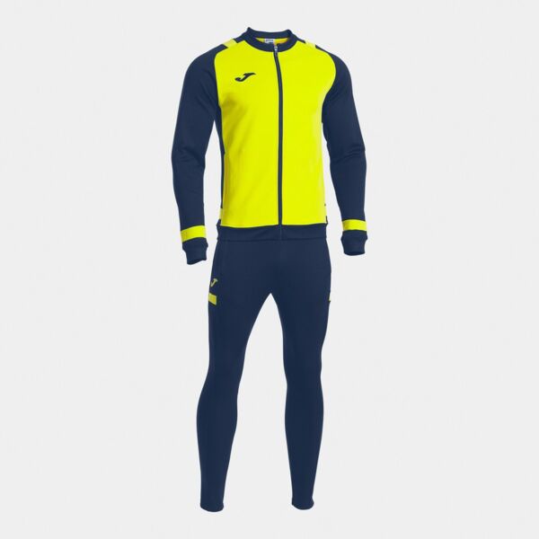 PHOENIX III TRACKSUIT FLUOR YELLOW NAVY BLUE Thumbnail