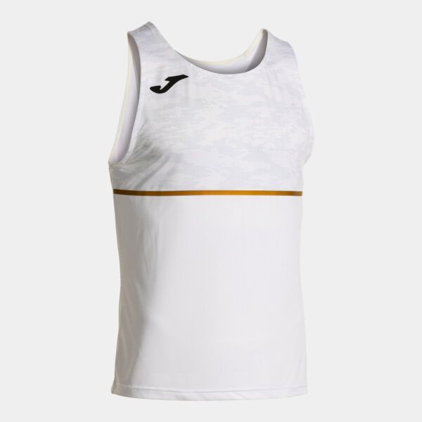 RECORD III SLEEVELESS SHIRT WHITE Thumbnail