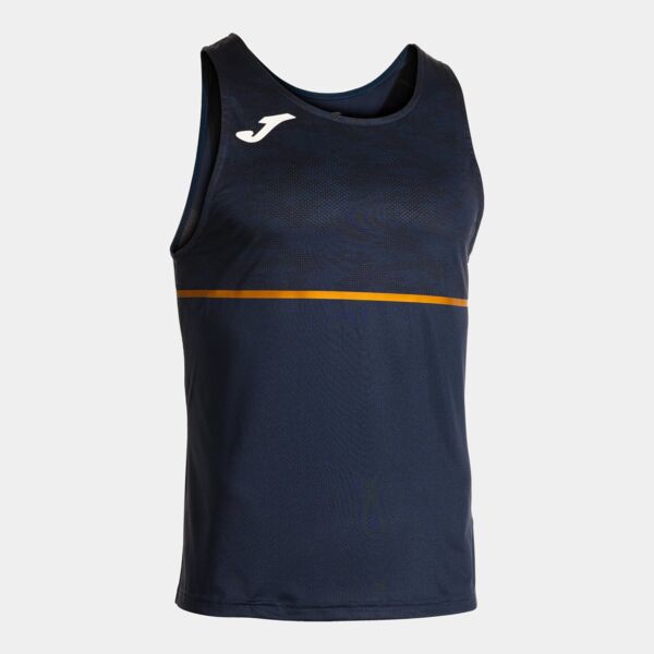 RECORD III SLEEVELESS SHIRT NAVY BLUE Thumbnail
