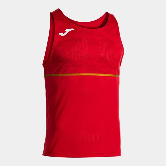 RECORD III SLEEVELESS SHIRT RED Thumbnail