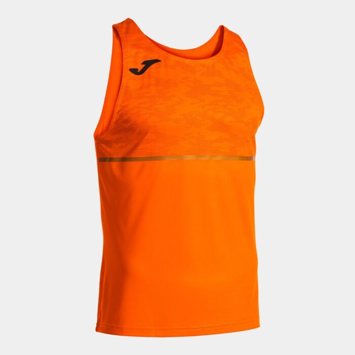 RECORD III SLEEVELESS SHIRT ORANGE Thumbnail
