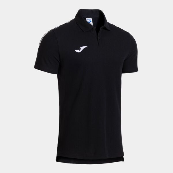 OLIMPIADA SHORT SLEEVE POLO BLACK Thumbnail