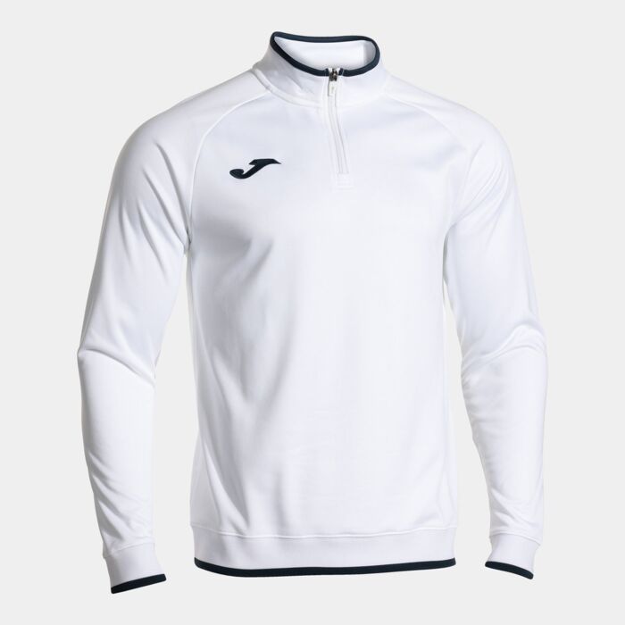 VICTORY  SWEATSHIRT WHITE NAVY BLUE Thumbnail