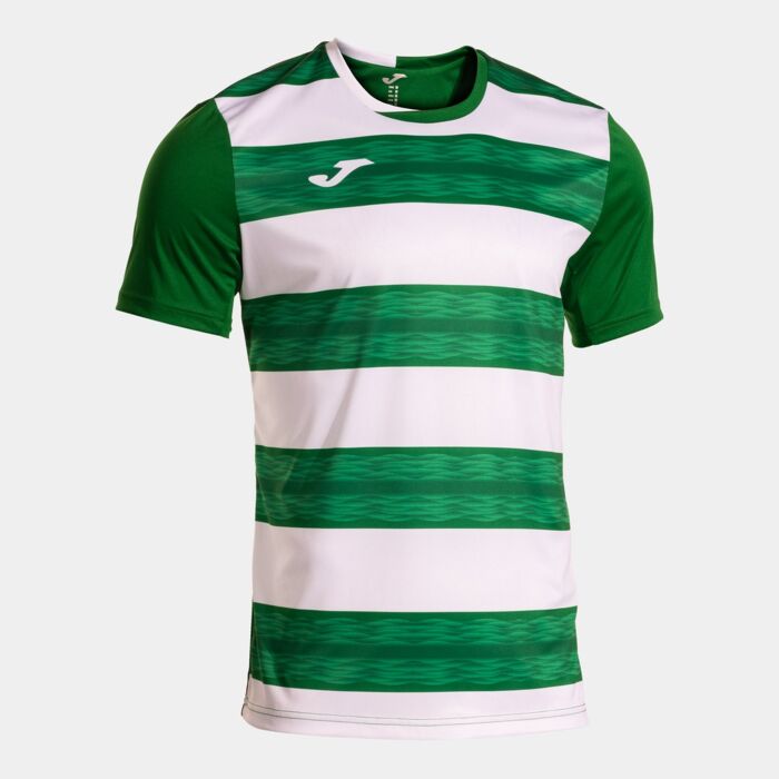 PERFORMANCE SHORT SLEEVE T-SHIRT GREEN WHITE Thumbnail