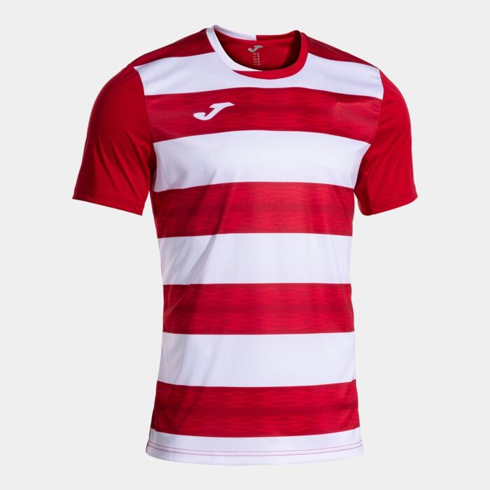 PERFORMANCE SHORT SLEEVE T-SHIRT RED WHITE Thumbnail