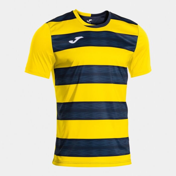 PERFORMANCE SHORT SLEEVE T-SHIRT YELLOW NAVY BLUE Thumbnail