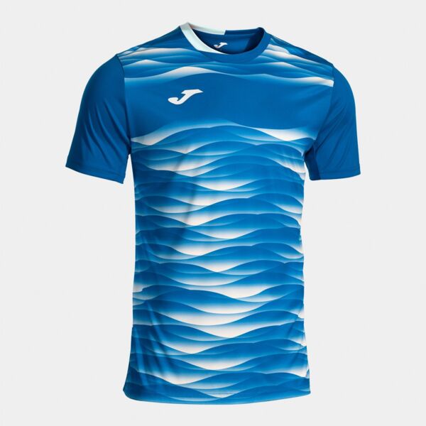 PERFORMANCE SHORT SLEEVE T-SHIRT ROYAL BLUE WHITE Thumbnail