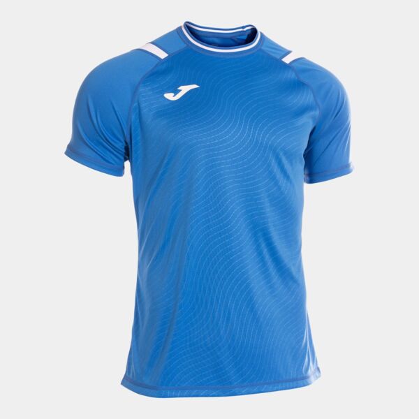 PERFORMANCE SHORT SLEEVE T-SHIRT ROYAL BLUE WHITE Thumbnail
