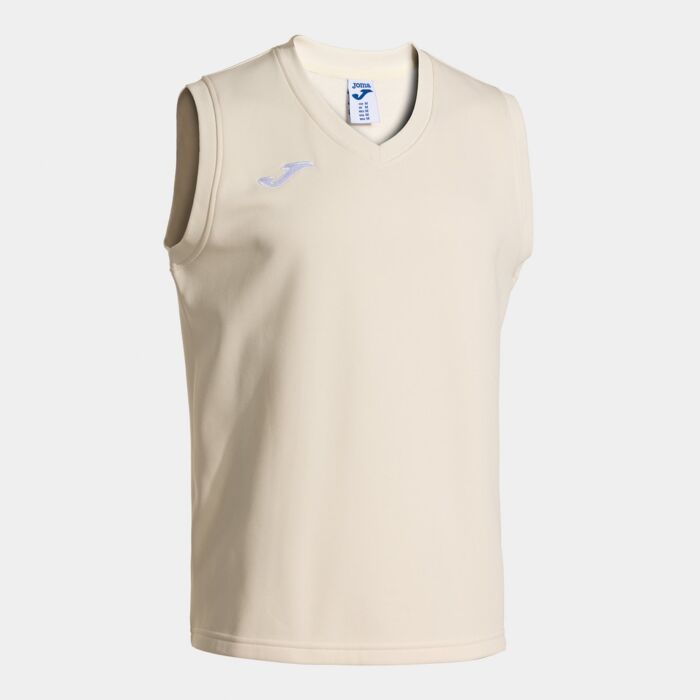 CRICKET SLEEVELESS JUMPER WHITE Thumbnail