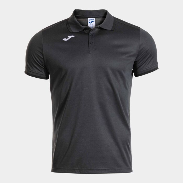 COMBI PREMIUM SHORT SLEEVE POLO DARK GRAY BLACK Thumbnail