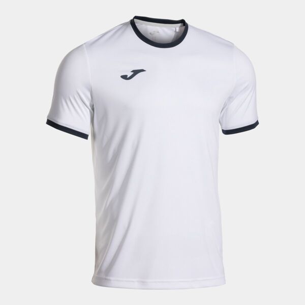 COMBI PREMIUM SHORT SLEEVE T-SHIRT WHITE NAVY BLUE Thumbnail