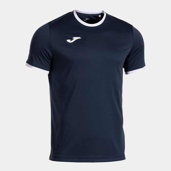 COMBI PREMIUM SHORT SLEEVE T-SHIRT NAVY BLUE WHITE Thumbnail