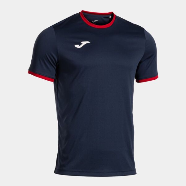 COMBI PREMIUM SHORT SLEEVE T-SHIRT NAVY BLUE RED Thumbnail