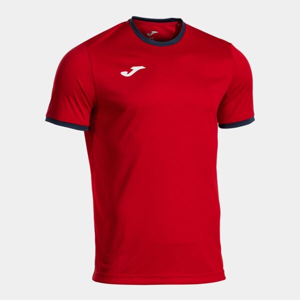 COMBI PREMIUM SHORT SLEEVE T-SHIRT RED NAVY BLUE Thumbnail