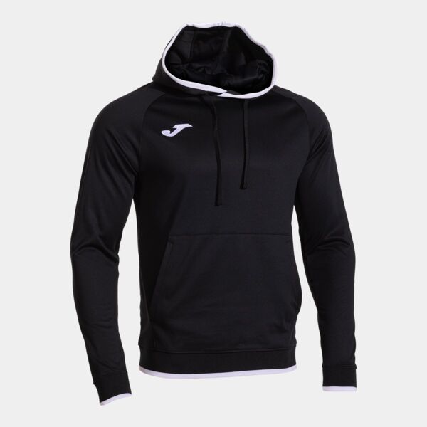 COMBI PREMIUM HOODIE BLACK WHITE Thumbnail