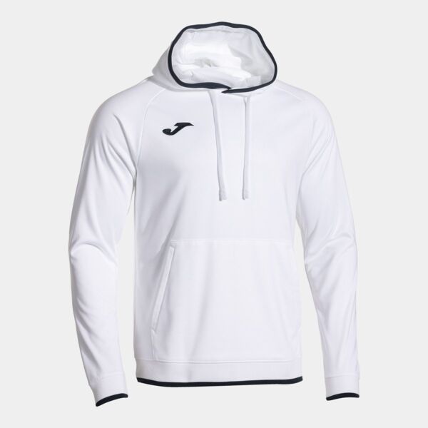 COMBI PREMIUM HOODIE WHITE DARK NAVY Thumbnail