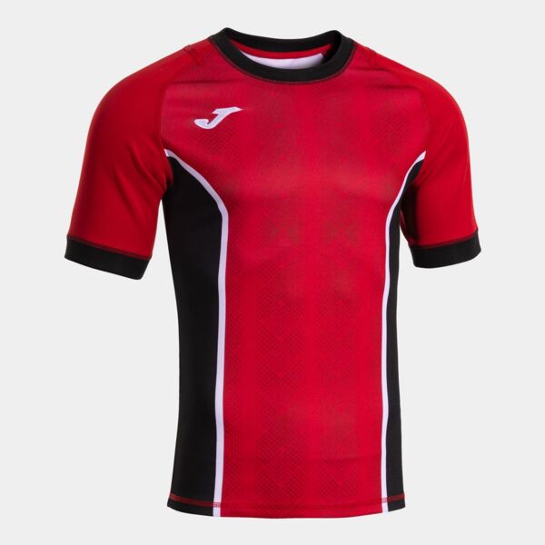 MYSKIN III SHORT SLEEVE T-SHIRT RED BLACK Thumbnail
