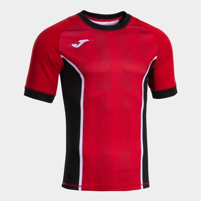 MYSKIN III SHORT SLEEVE T-SHIRT RED BLACK Thumbnail