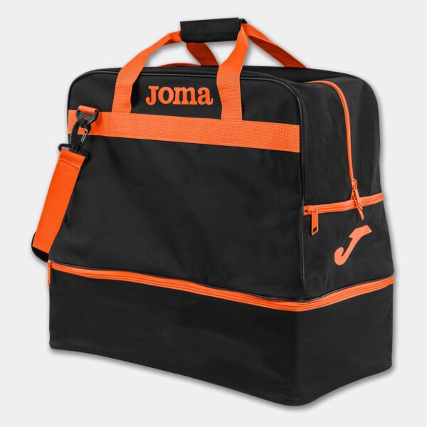 TRAINING III LARGE BAG BLACK-ORANGE Thumbnail