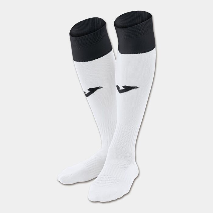 FOOTBALL SOCKS CALCIO 24 WHITE-BLACK -PACK 4- Thumbnail