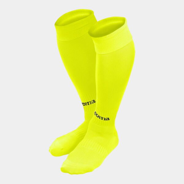 FOOTBALL SOCKS CLASSIC II FLUOR YELLOW  -PACK 4- Thumbnail