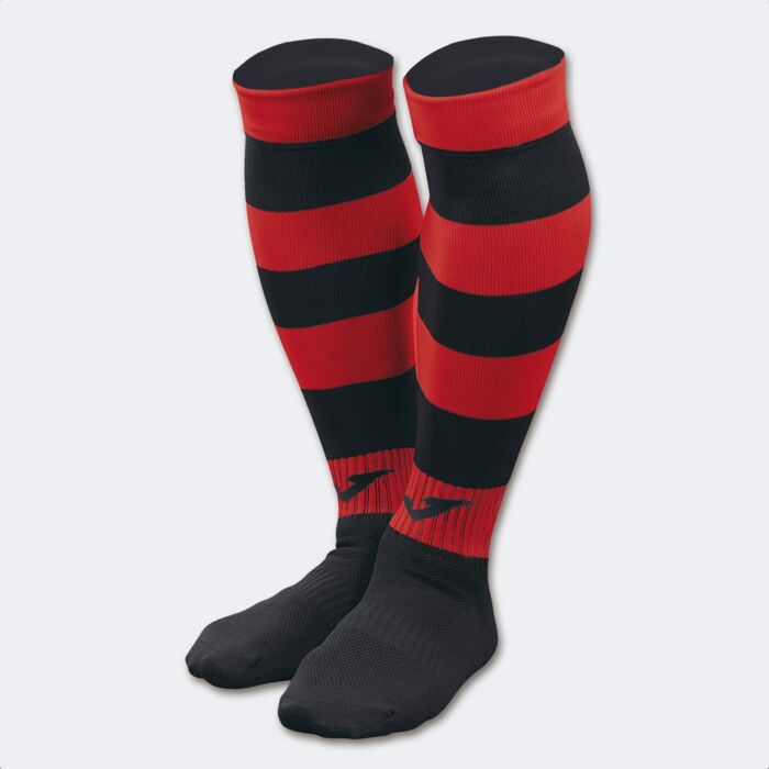 ZEBRA MID-CALF II BLACK-RED Thumbnail