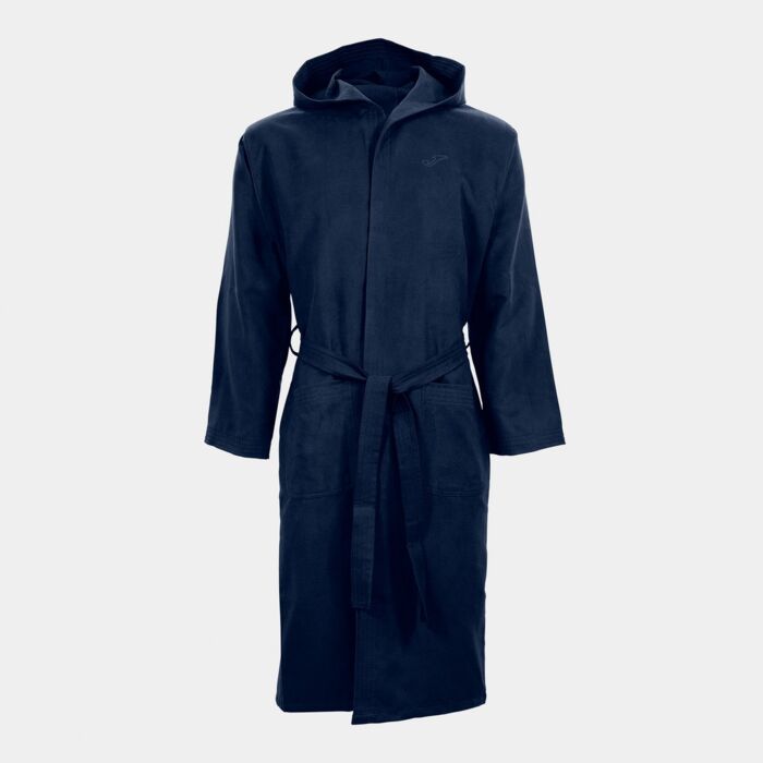 MICROFIBER BATHROBE DARK NAVY Thumbnail