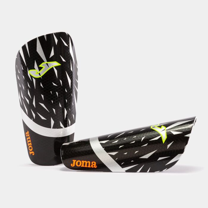 SPIDER SHIN GUARDS BLACK SILVER Thumbnail