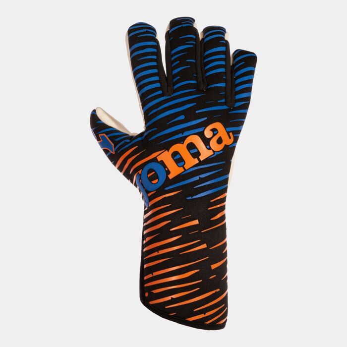 GK PANTHER GOALKEEPER GLOVES BLUE ORANGE BLACK Thumbnail