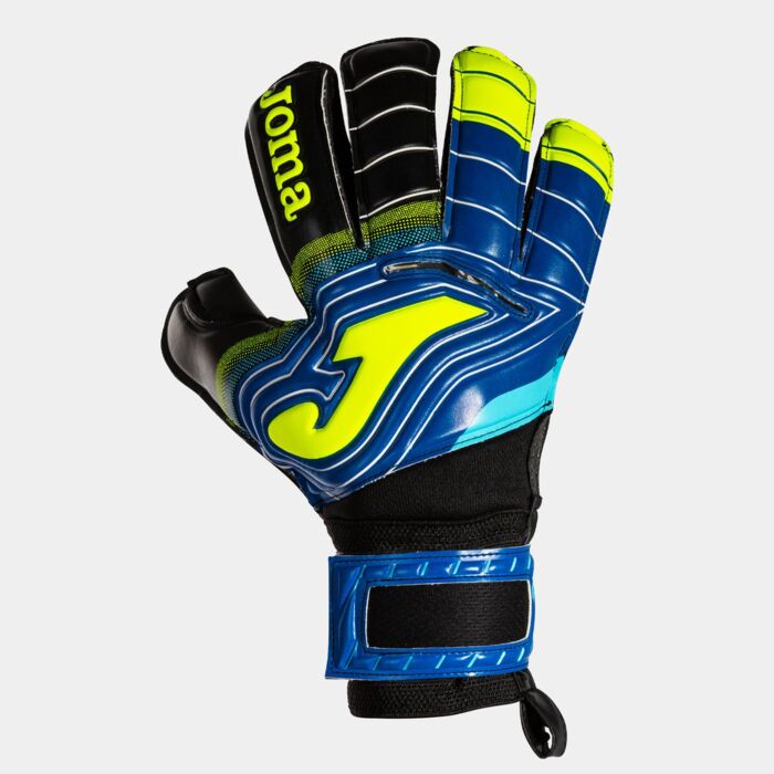 BRAVE GOALKEEPER GLOVES BLACK BLUE Thumbnail