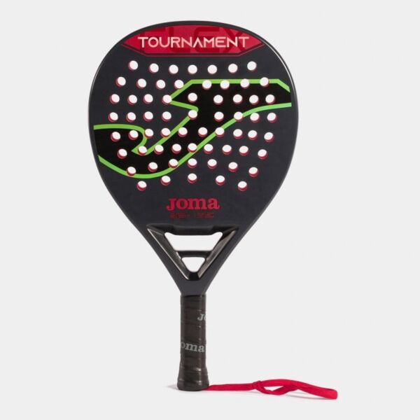 TOURNAMENT PADDLE RACKET BLACK RED Thumbnail
