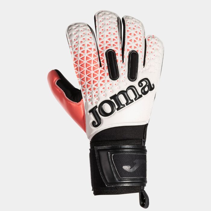 PREMIER GOALKEEPER GLOVES WHITE BLACK FLUOR CORAL Thumbnail