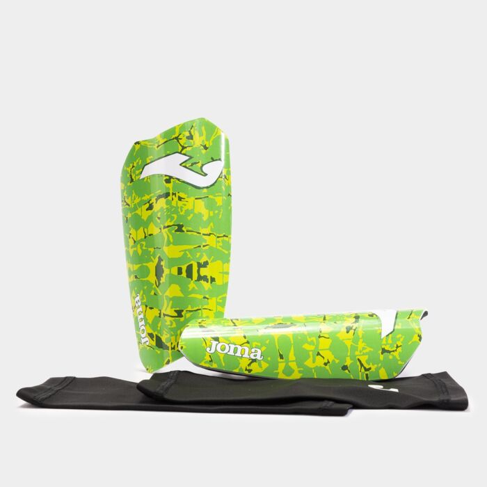 SPARTAN SHIN GUARDS FLUOR GREEN FLUOR YELLOW Thumbnail