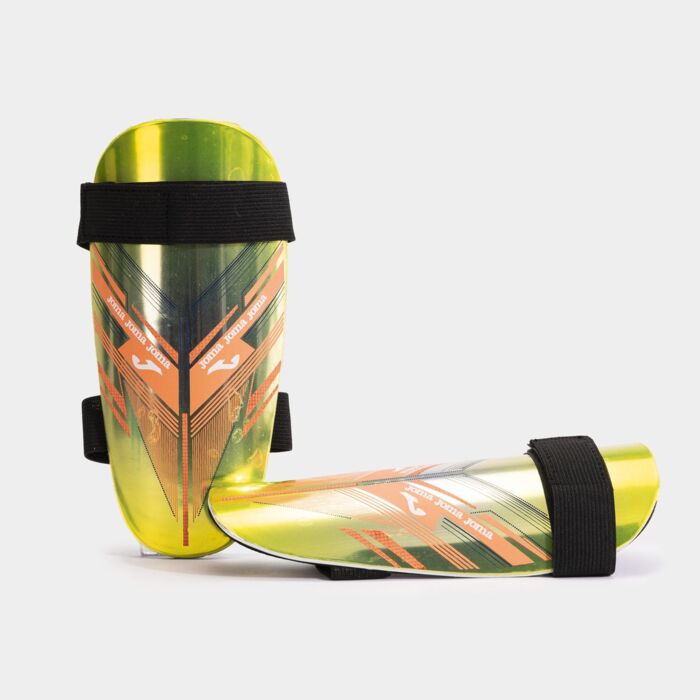 DEFENSE SHIN GUARDS FLUOR YELLOW FLUOR CORAL Thumbnail