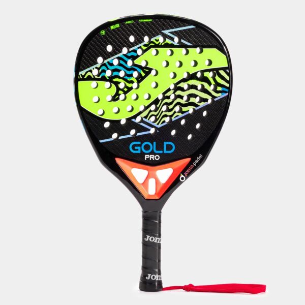 GOLD PRO PADDLE RACKET BLACK FLUOR YELLOW Thumbnail