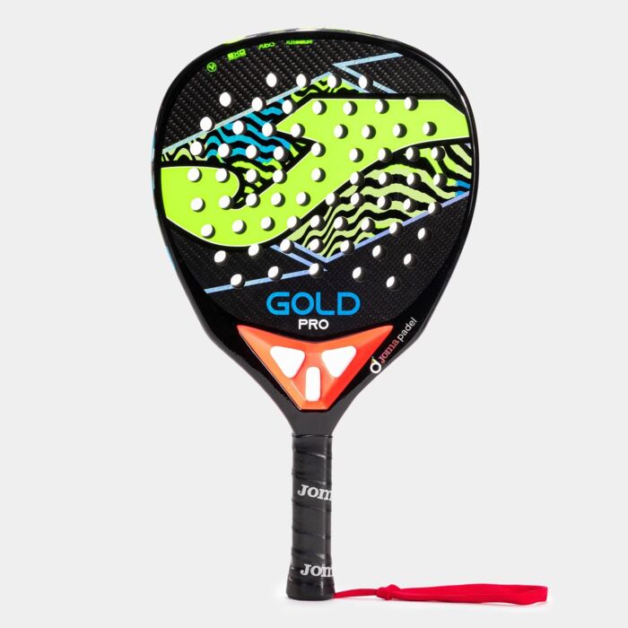 GOLD PRO PADDLE RACKET BLACK FLUOR YELLOW Thumbnail