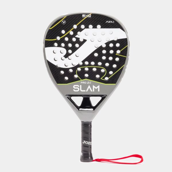 SLAM PRO PADDLE RACKET LIGHT GRAY BLACK Thumbnail