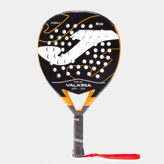 TOURNAMENT FLEX PADDLE RACKET BLACK FLUOR ORANGE Thumbnail