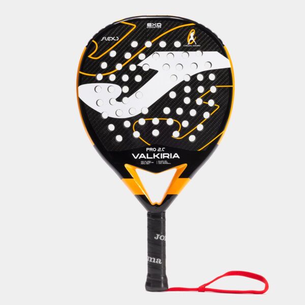 VALKIRIA PRO PADDLE RACKET BLACK YELLOW Thumbnail