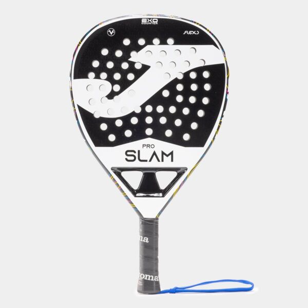 SLAM PRO PADDLE RACKET WHITE BLACK Thumbnail