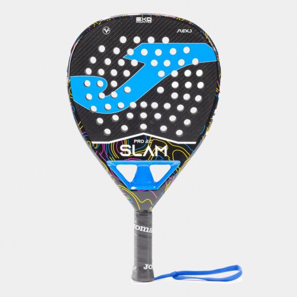 SLAM PRO PADDLE RACKET BLACK FLUOR TURQUOISE Thumbnail