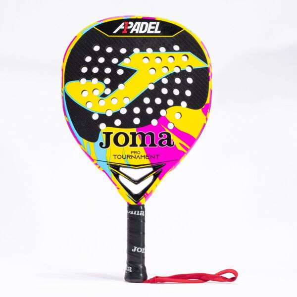 TOURNAMENT PRO PADDLE RACKET YELLOW BLACK Thumbnail