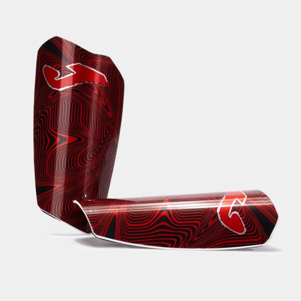 SPARTAN SHIN GUARDS RED BLACK Thumbnail