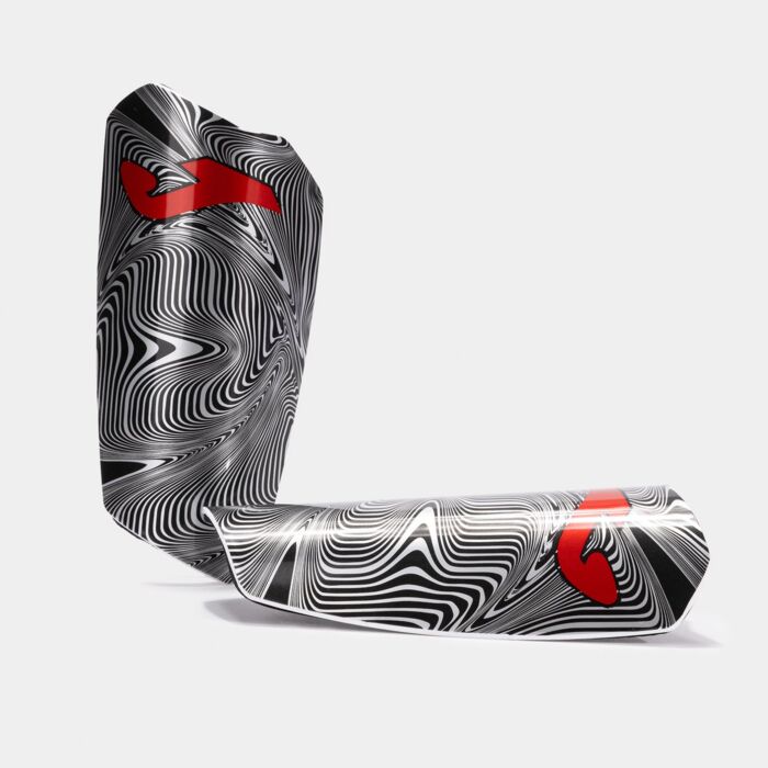 SPARTAN SHIN GUARDS GRAY BLACK Thumbnail