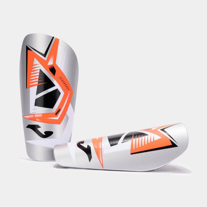 J-PRO SHIN GUARDS SILVER FLUOR CORAL Thumbnail