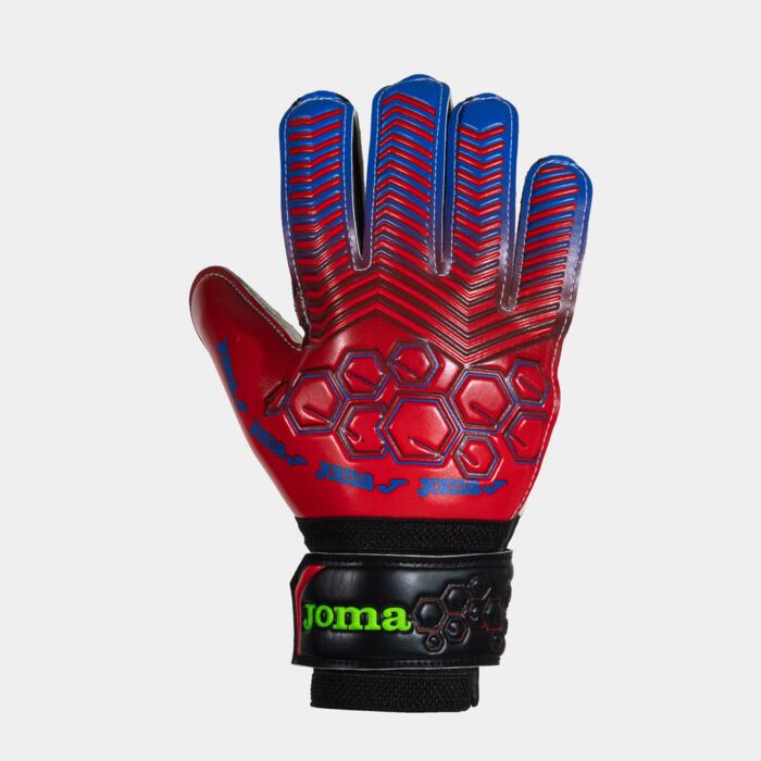 CALCIO GOALKEEPER GLOVES RED ROYAL BLUE Thumbnail
