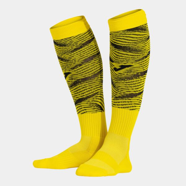 PREMIER III SOCKS YELLOW BLACK Thumbnail