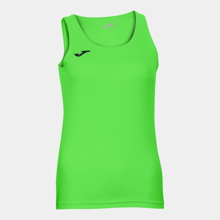 T-SHIRT DIANA GREEN FLUOR SLEEVELESS WOMAN Thumbnail