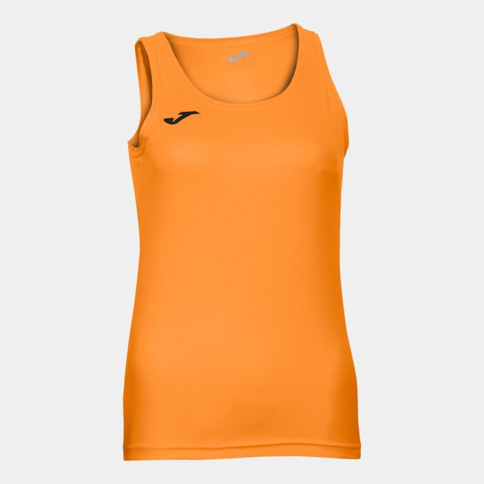 T-SHIRT DIANA ORANGE FLUOR SLEEVELESS WOMAN Thumbnail