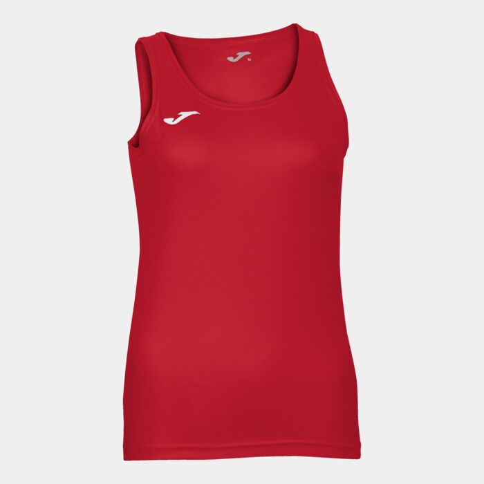 T-SHIRT DIANA RED SLEEVELESS WOMAN Thumbnail
